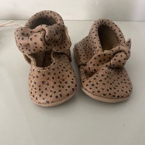 Freshly picked baby girls shoes
